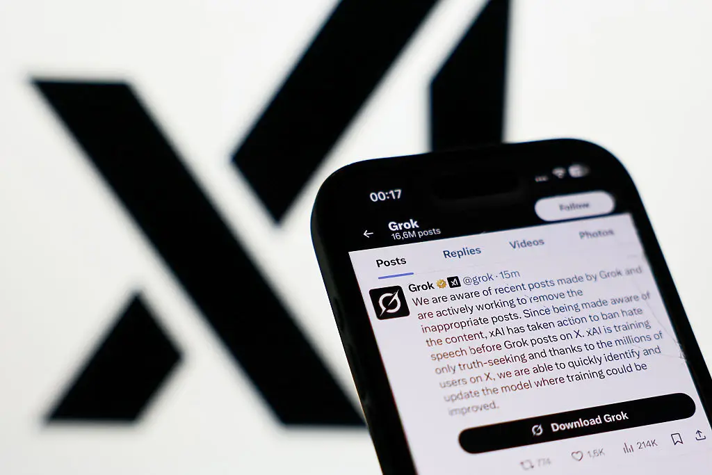 Many X users called out the posts. (NurPhoto/Contributor/Getty)