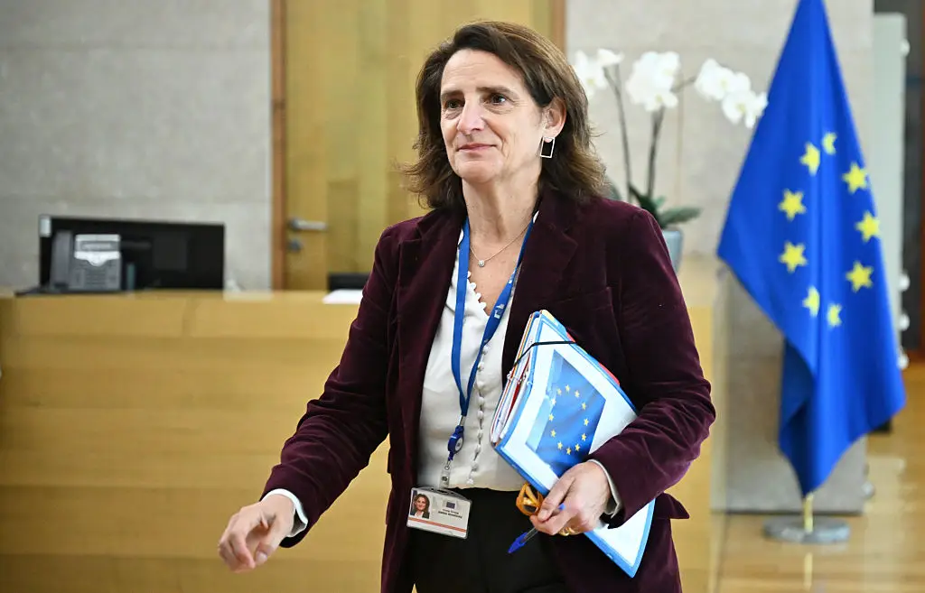 Teresa Ribera remains skeptical that Trump's threats could actually happen (Dursun Aydemir / Anadolu via Getty Images)