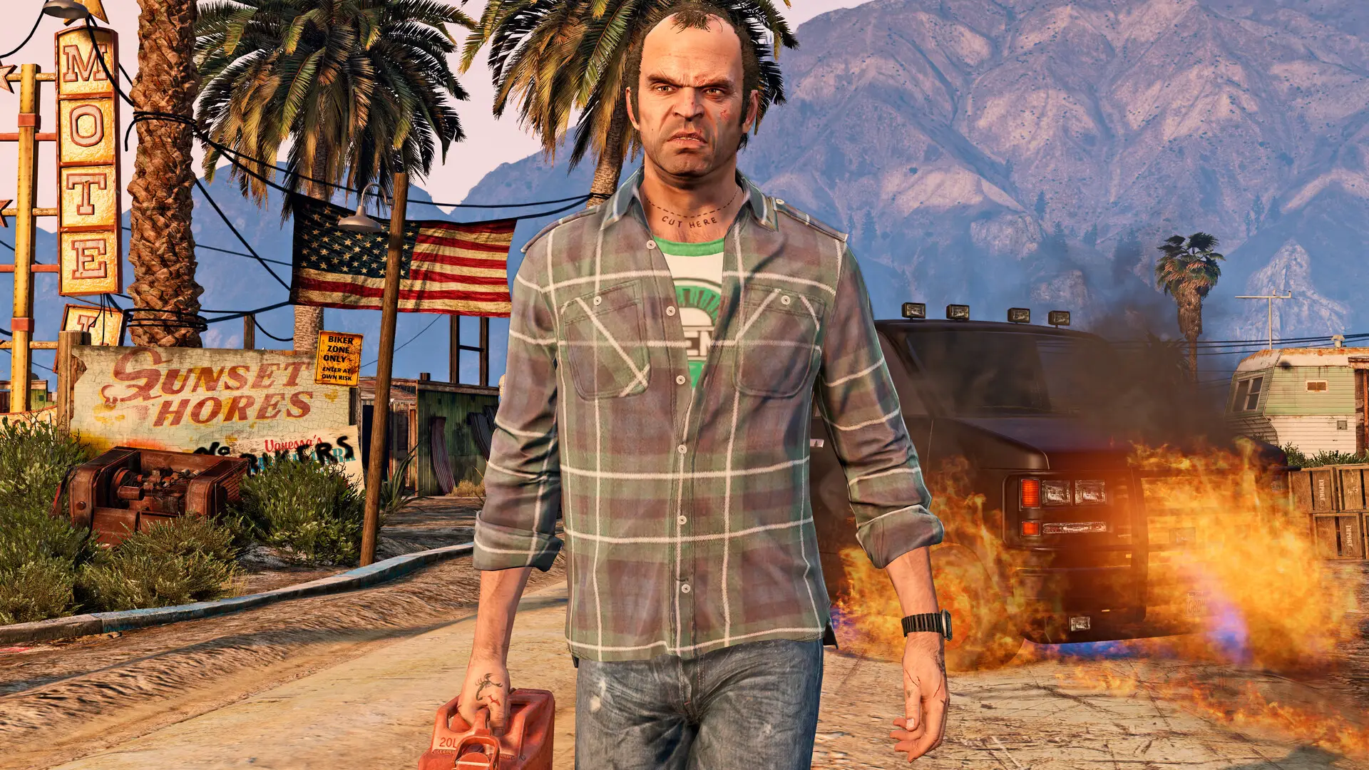 The PS5 and Xbox Series X|S versions of GTA 5 introduce significantly enhanced graphics and improved gameplay (Rockstar Games)