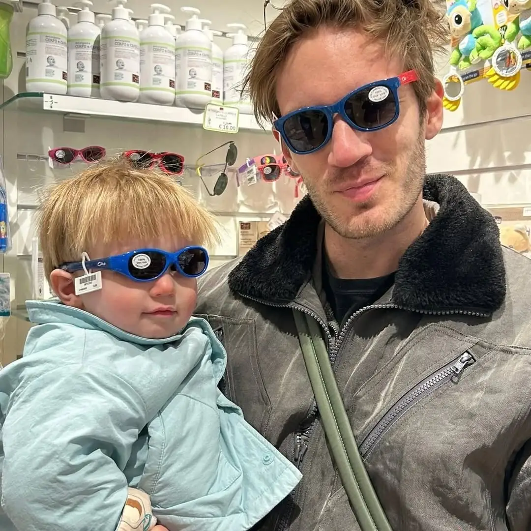 PewDiePie wants to keep his son's life private, and will only show him online again once he's old enough to make the decision himself (Instagram/PewDiePie)