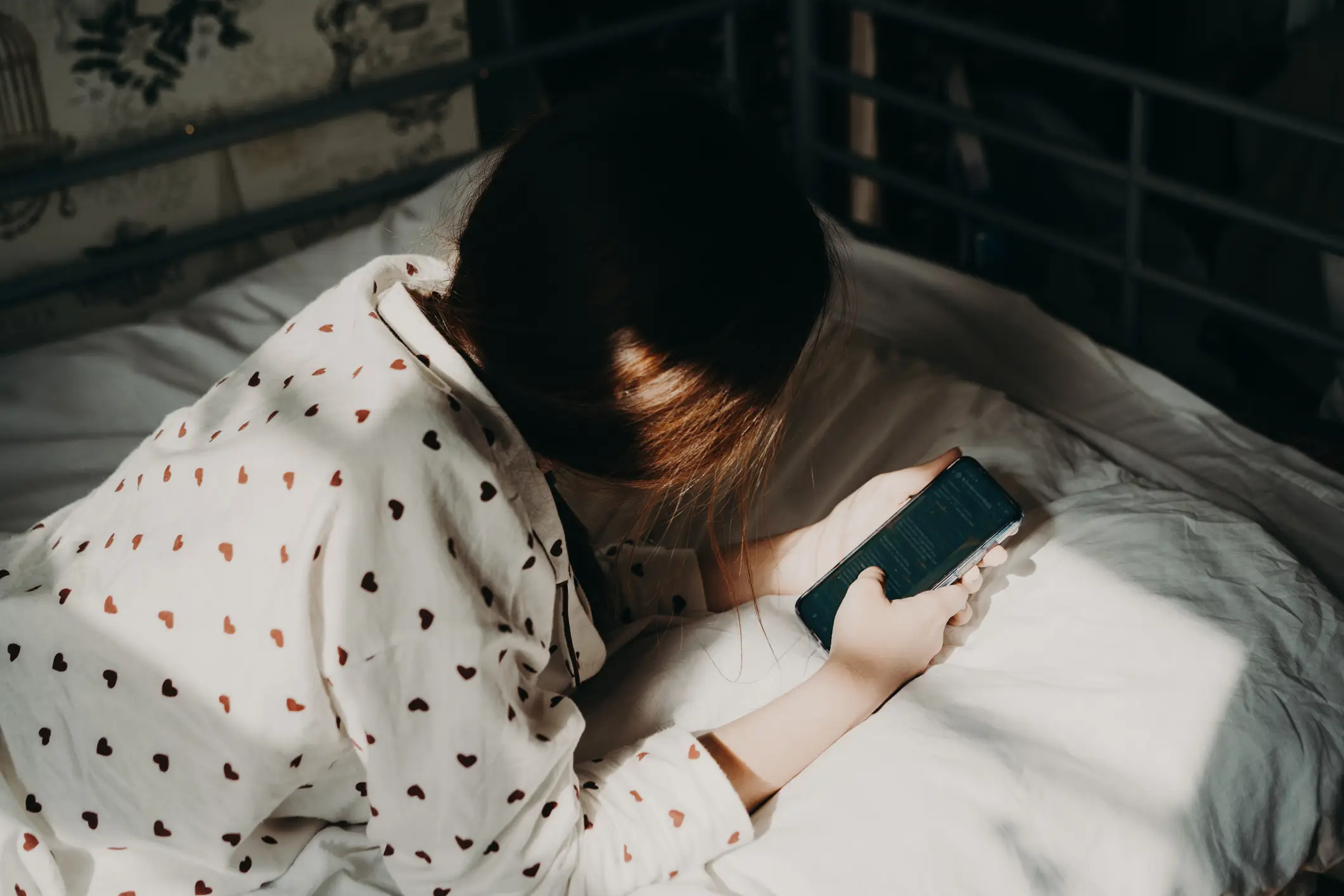 The young girl was left traumatized after the image circulated online (Fiordaliso/Getty)