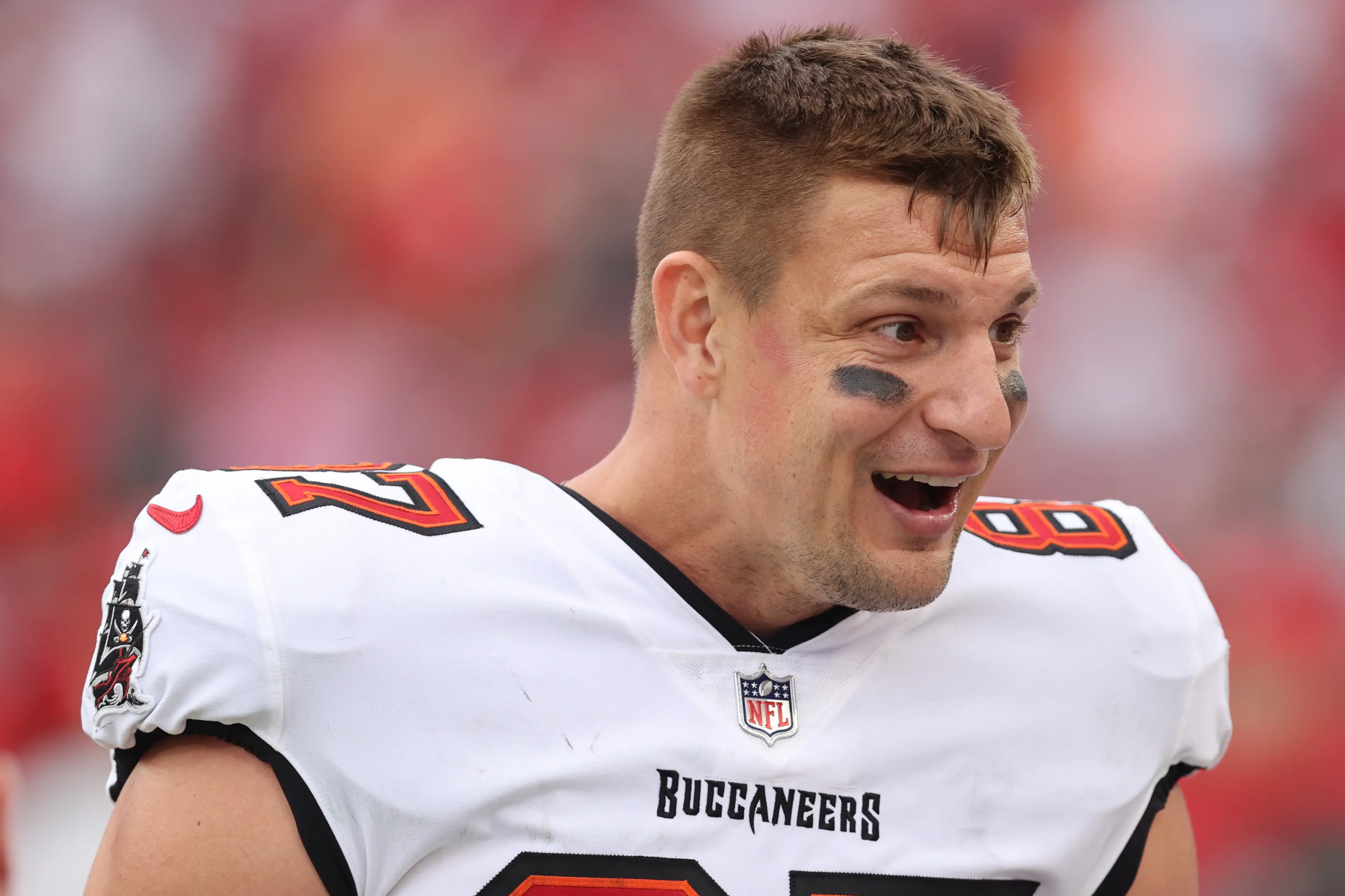 Rob Gronkowski thanks his contractor for advice on the life-changing investment (Perry Knotts / Contributor / Getty)