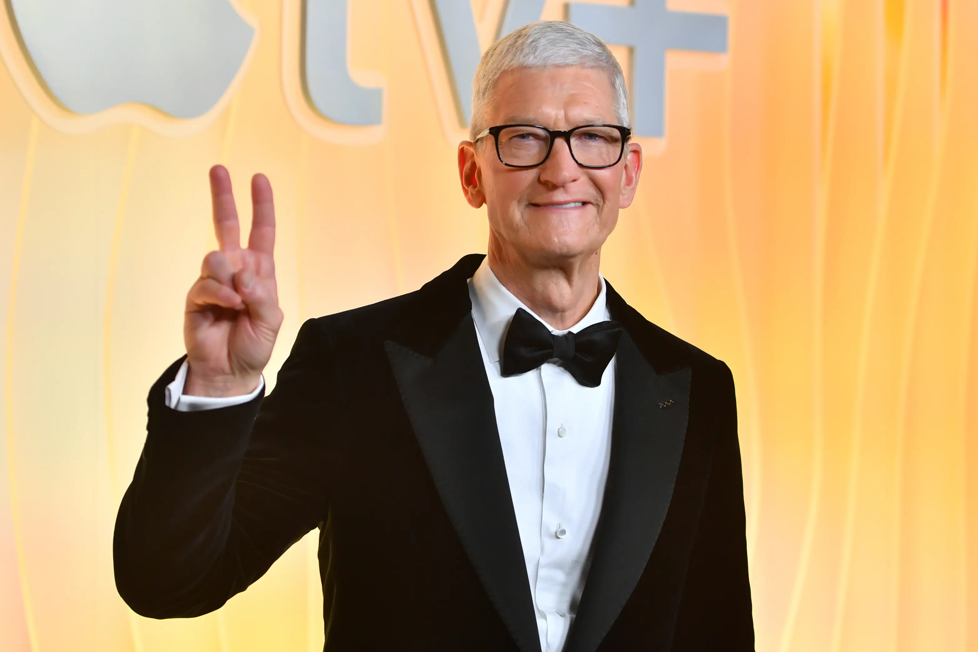 Tim Cook will step down as Apple CEO later this year (Alberto Rodriguez/Variety via Getty Images)