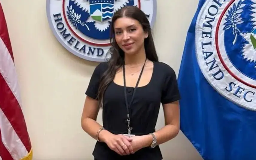 Homeland Security counterterrorism official Julia Varvaro has been accused of using a 'sugar daddy' dating app (LinkedIn/Julia Varvaro)