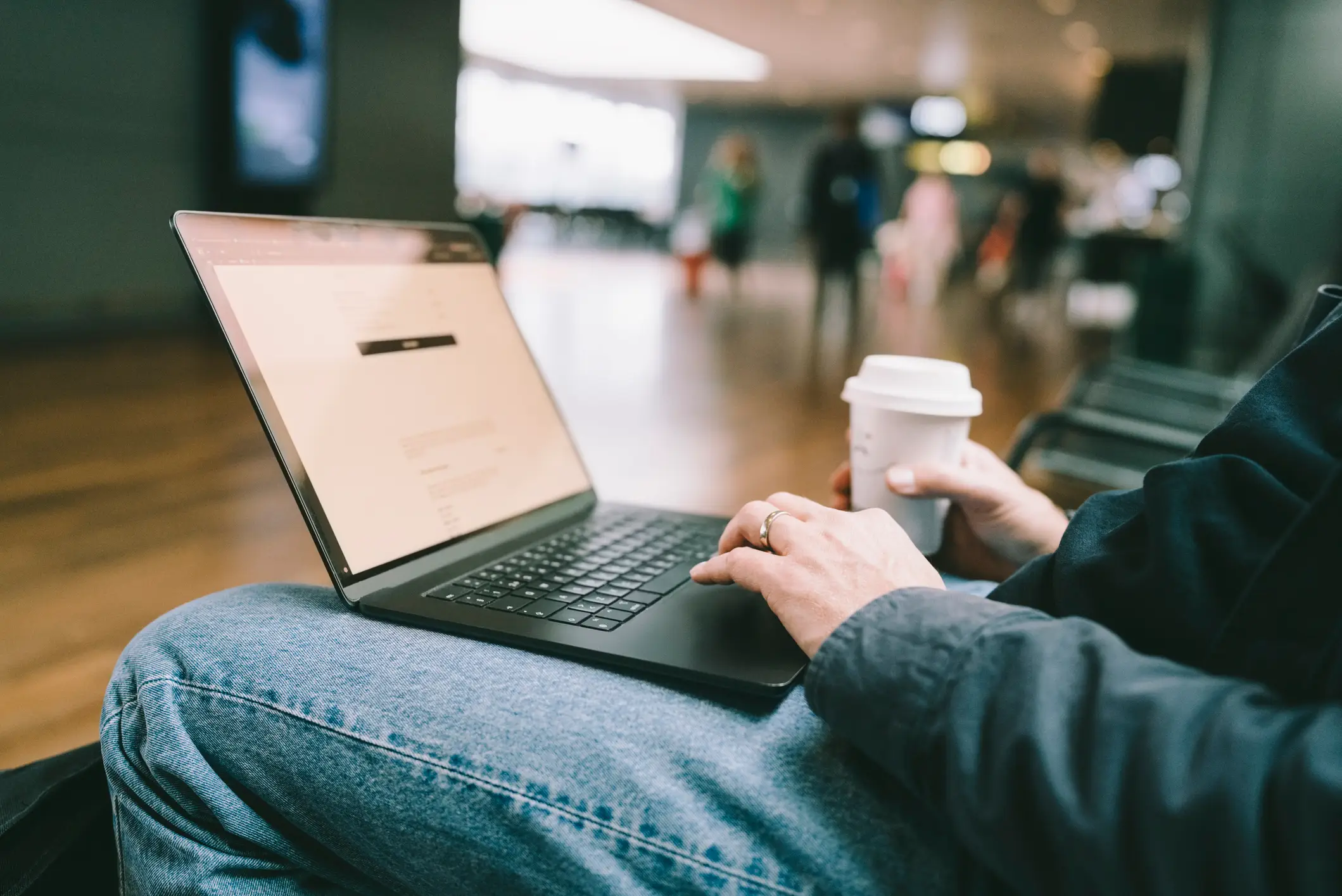 Balancing a laptop on your legs is surprisingly harmful to your reproductive health, experts claim (Getty Stock)