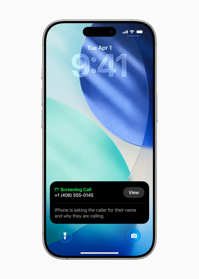 Call screening is one of the biggest new additions arriving with iOS 26 (Apple)