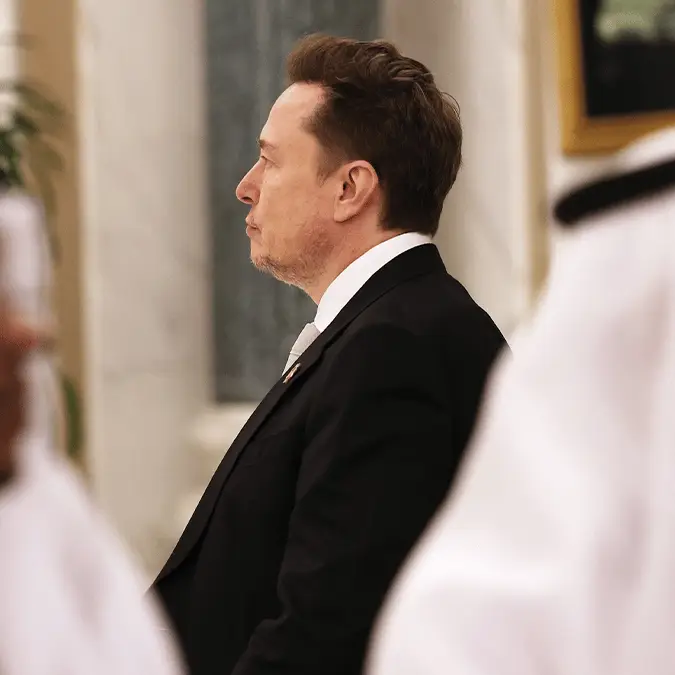 Reason why Elon Musk joined Trump on trip to Saudi Arabia after saying he was stepping back from politics