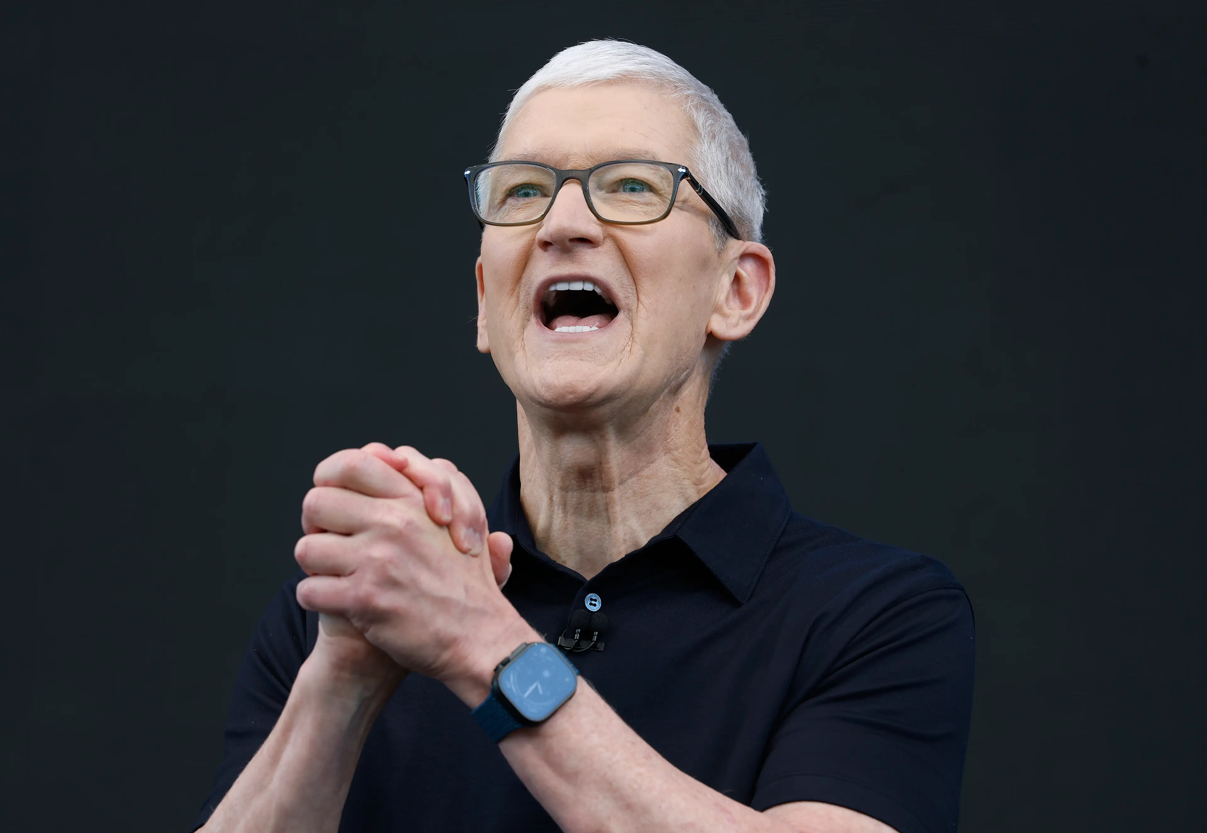 Tim Cook hosted his final WWDC at Apple Park yesterday (Justin Sullivan / Staff via Getty)