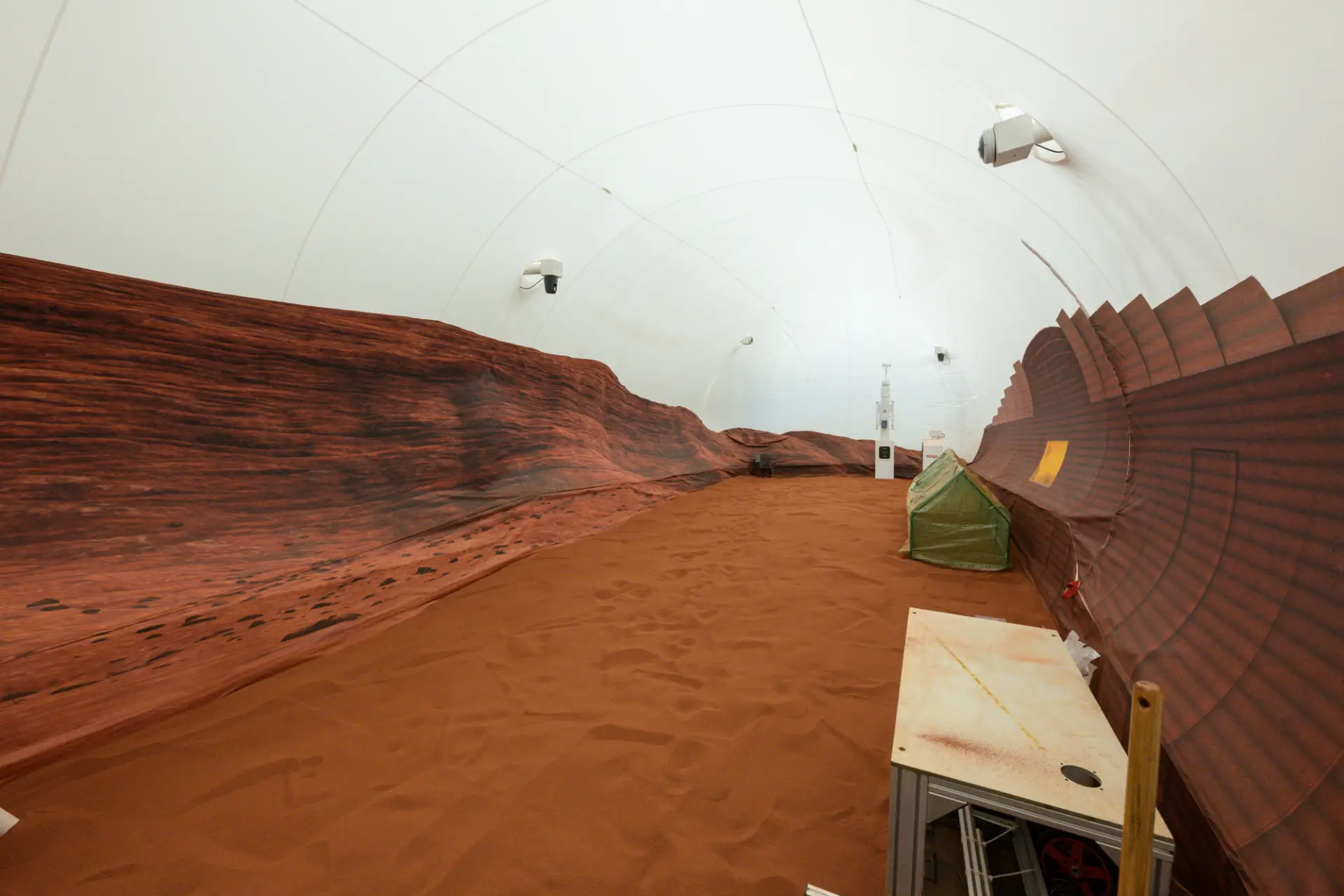 Four crew members have been living like astronauts on NASA's analog mission. (NASA)