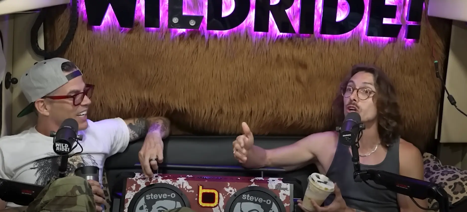 Marc sat down with Steve-O (YouTube / steveotelevision)