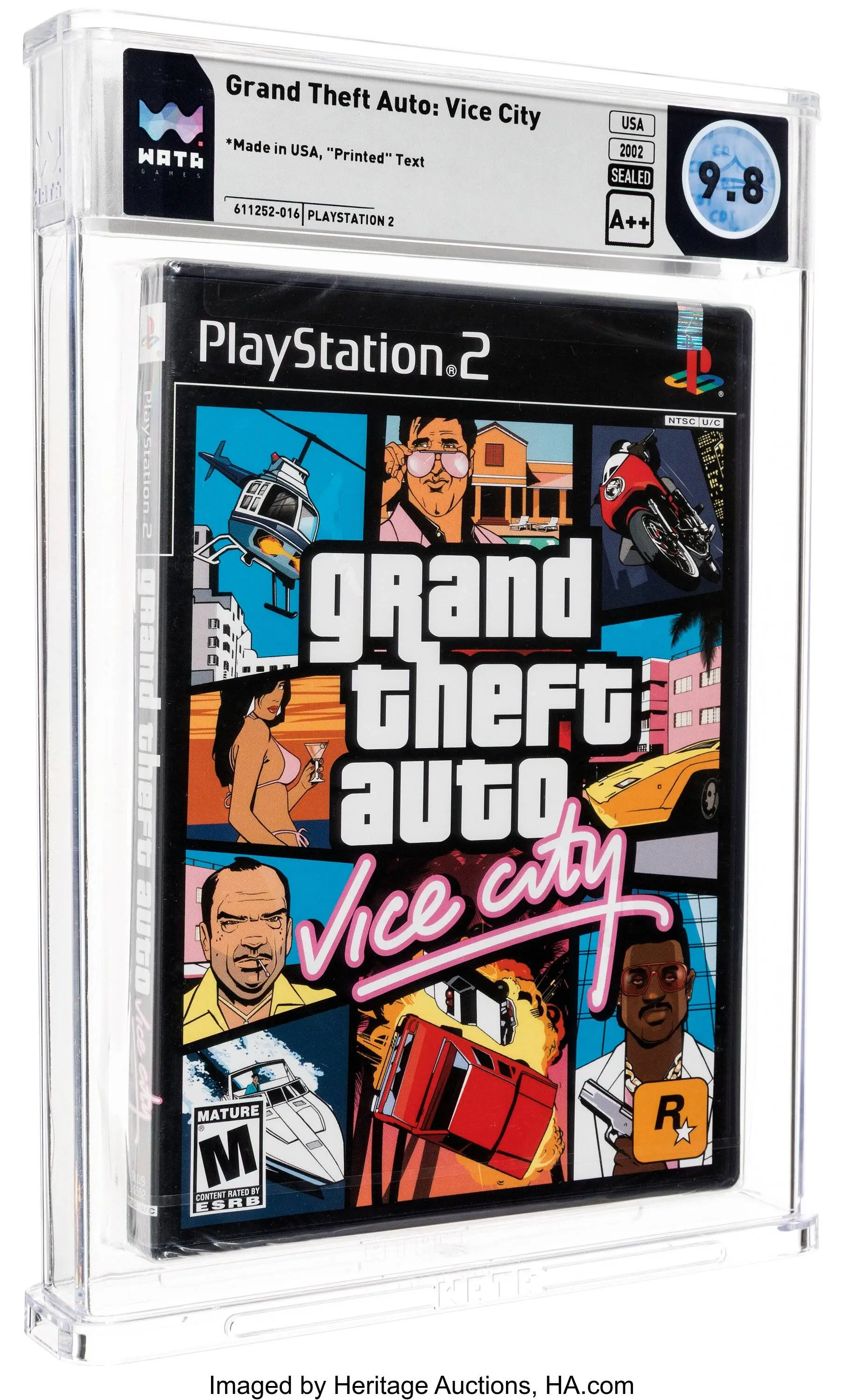 This rare copy of the 2002 game is going for thousands (Heritage Auctions)