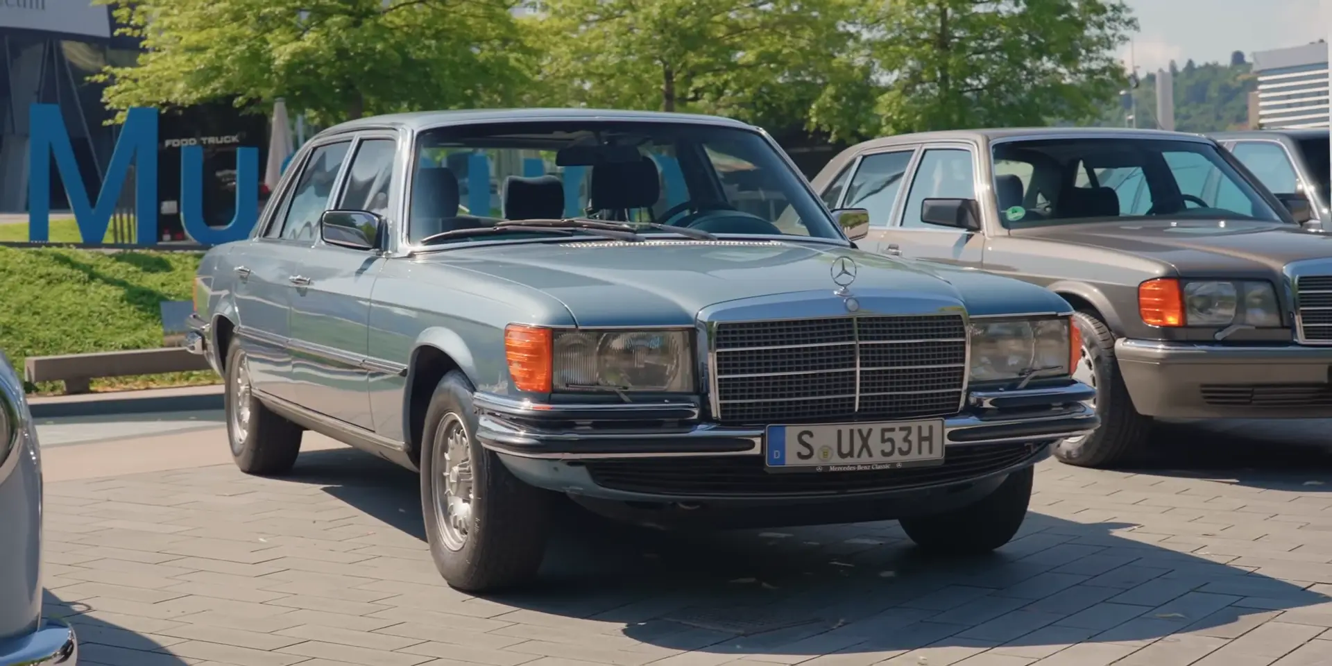 The first Mercedes Benz S Class in 1972 marked the start of a long series of iterations for the company (YouTube/Mrwhosetheboss)