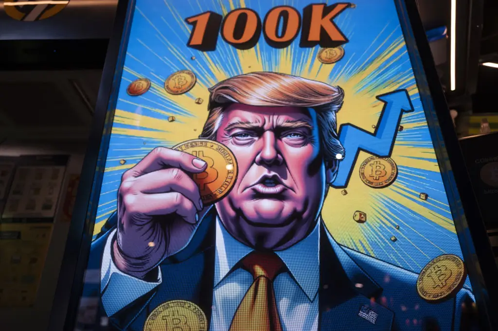 Donald Trump has launched a new crypto called $TRUMP (Justin Chin/Bloomberg via Getty Images)