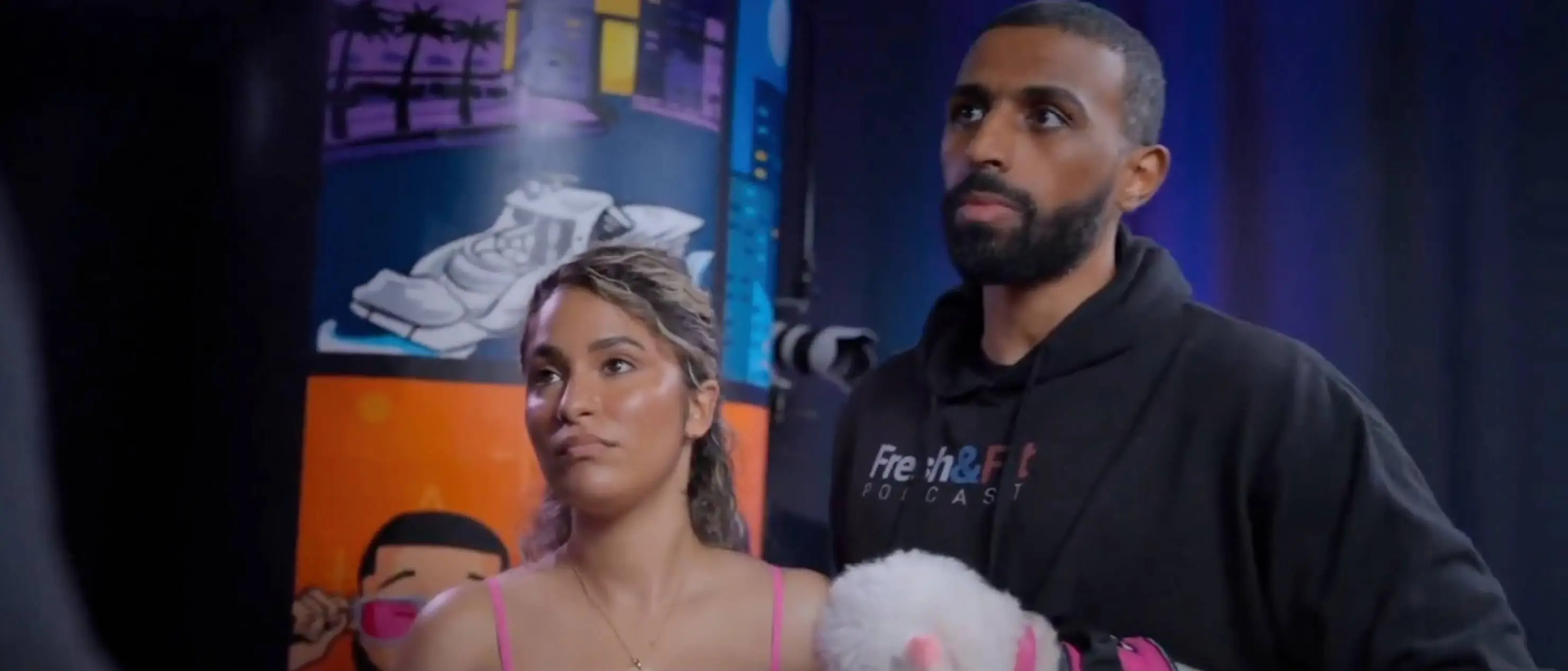 Gaines and his girlfriend have split since the documentary (Netflix)