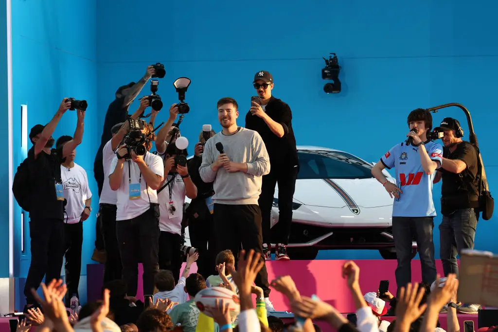 MrBeast is no stranger to challenges and big giveaways (Don Arnold/WireImage via Getty Images)