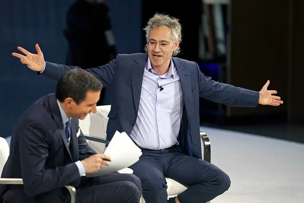 Alex Karp believes that only those in the vocational trades and neurodivergent individuals will thrive alongside AI (David Dee Delgado/Getty Images for The New York Times)