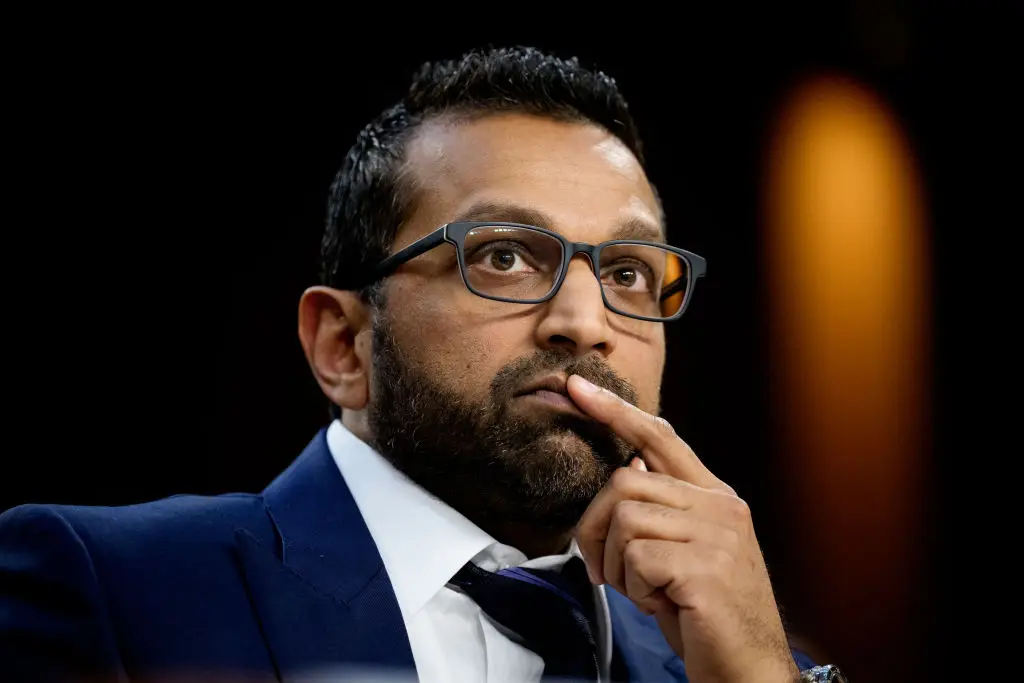 Patel refuses to get embroiled in the drama between Musk and Trump (Andrew Harnik / Staff / Getty)