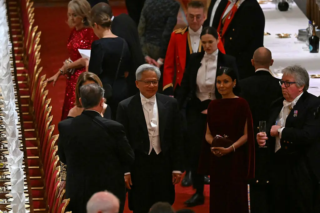 Nvidia has pledged $15 billion into the UK in what it calls the 'largest infrastructure rollout in history' (Andrew Caballero-Reynolds - Pool/Getty Images)