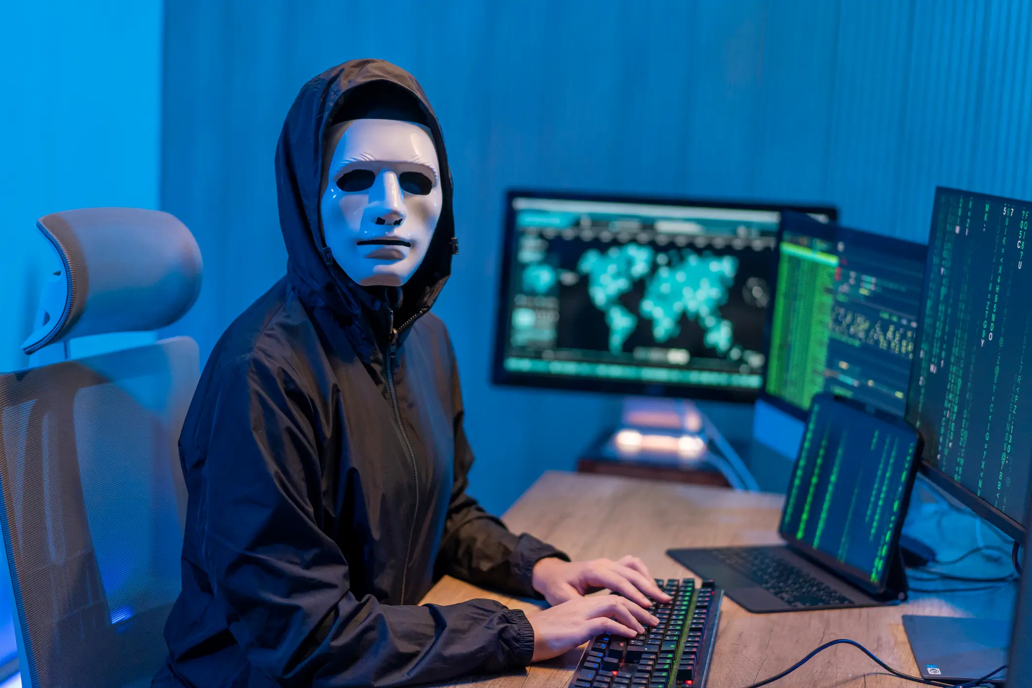 The YouTuber ventured onto the dark web (Thana Prasongsin/Getty Images)