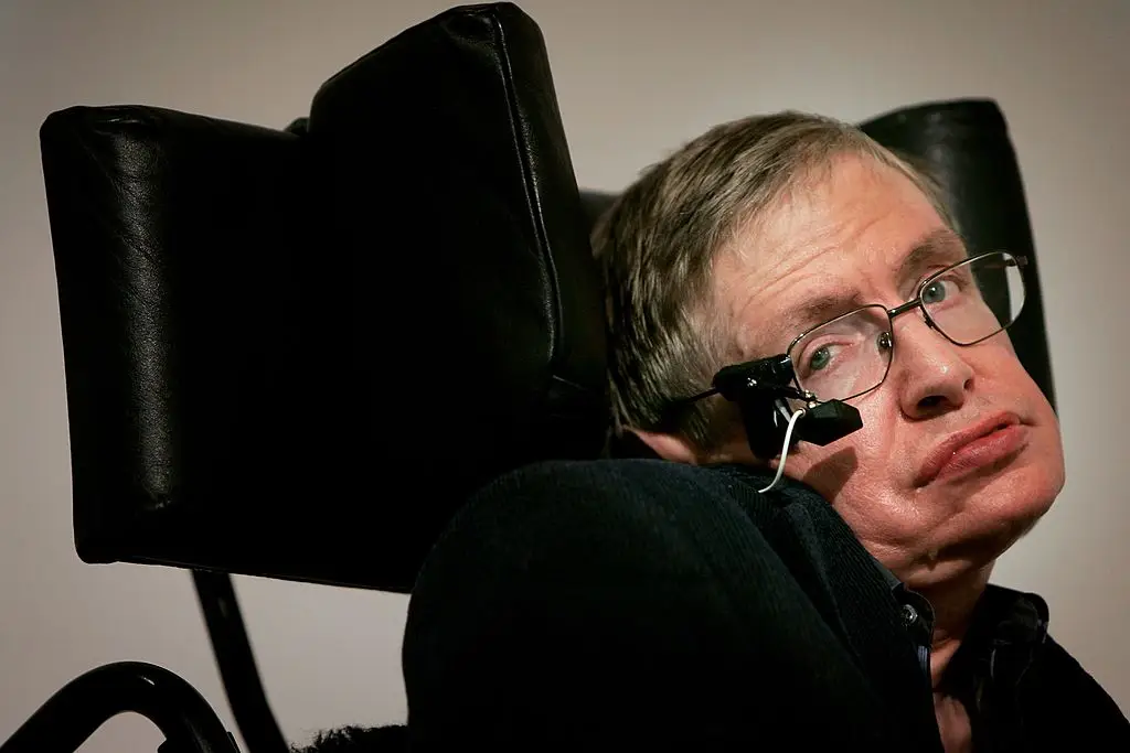 Hawking was unconvinced by the existence of God (Bruno Vincent / Staff / Getty)