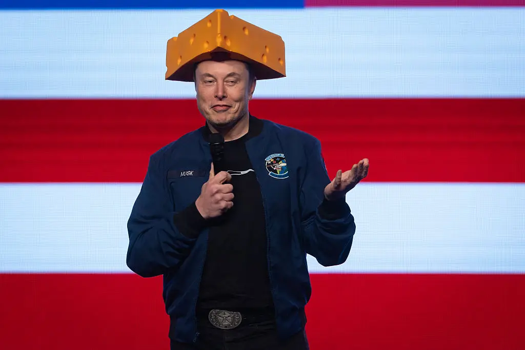 Musk won't be the big cheese in government anymore following his departure from DOGE in May (Scott Olson/Getty Images)