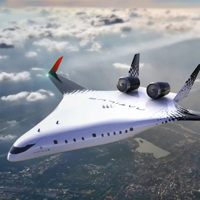 Radically designed new aircraft that 'blends' plane wings into body has been purchased by Canadian airline