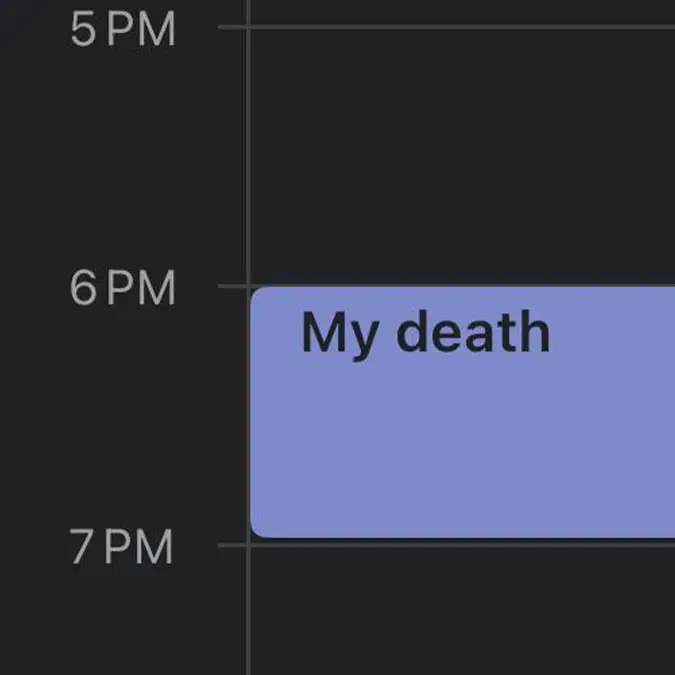 Woman creeped out after finding mysterious 'death day' in her iPhone calendar
