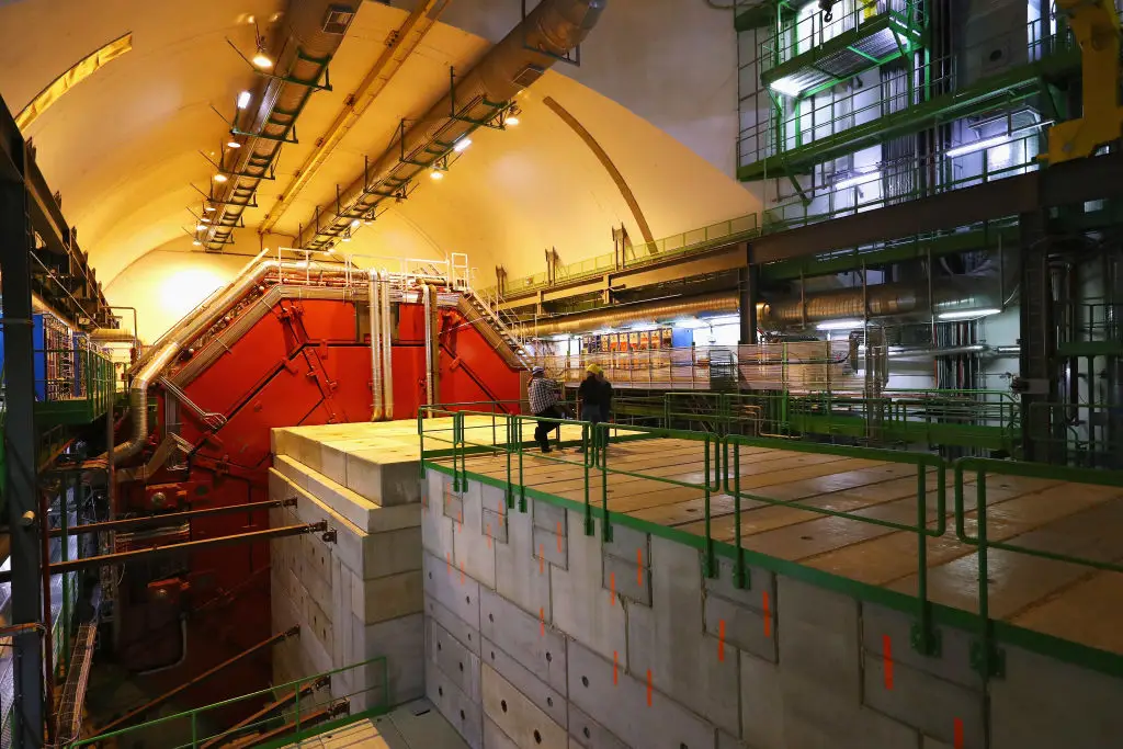 Some scientists believe that the Higgs field represents a false vacuum, and could be the heart of the universe's demise (Dean Mouhtaropoulos/Getty Images)