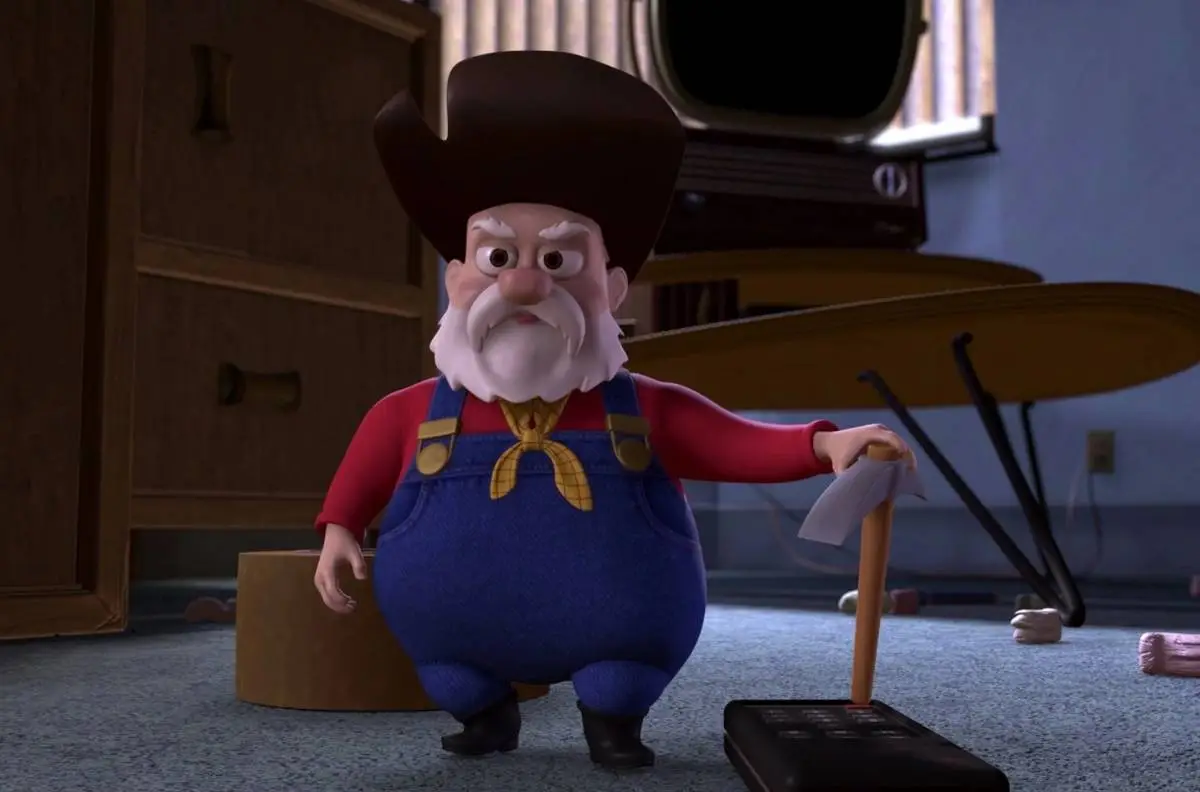 Kelsey Grammer's Stinky Pete was Toy Story 2's main villain (Pixar)