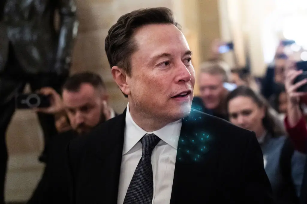 Elon Musk finds himself in a new position of power as the head of the DOGE (Tom Williams / Contributor / Getty)