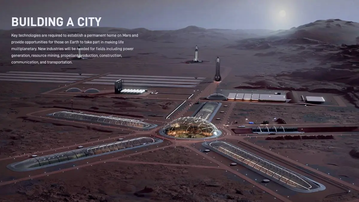SpaceX recently scaled back its plans to colonize Mars (SpaceX)