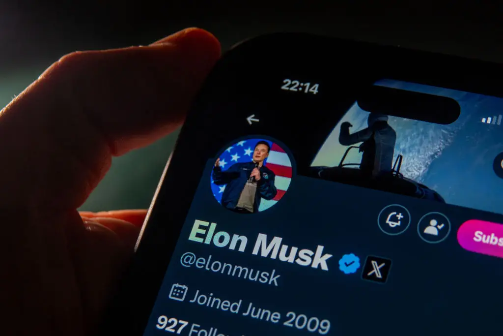 Elon Musk clapped back at the 'hacktivist' group on X, formerly Twitter (Anna Barclay/Getty Images)