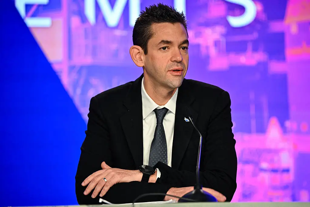NASA administrator Jared Isaacman revealed the decision to push the Moon landing back earlier this year (Miguel J Rodriguez Carrillo / AFP via Getty Images)