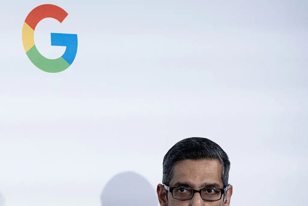 Google now uses pretty much everything you upload or do through its services to train its AI models (Alain Jocard/AFP via Getty Images)