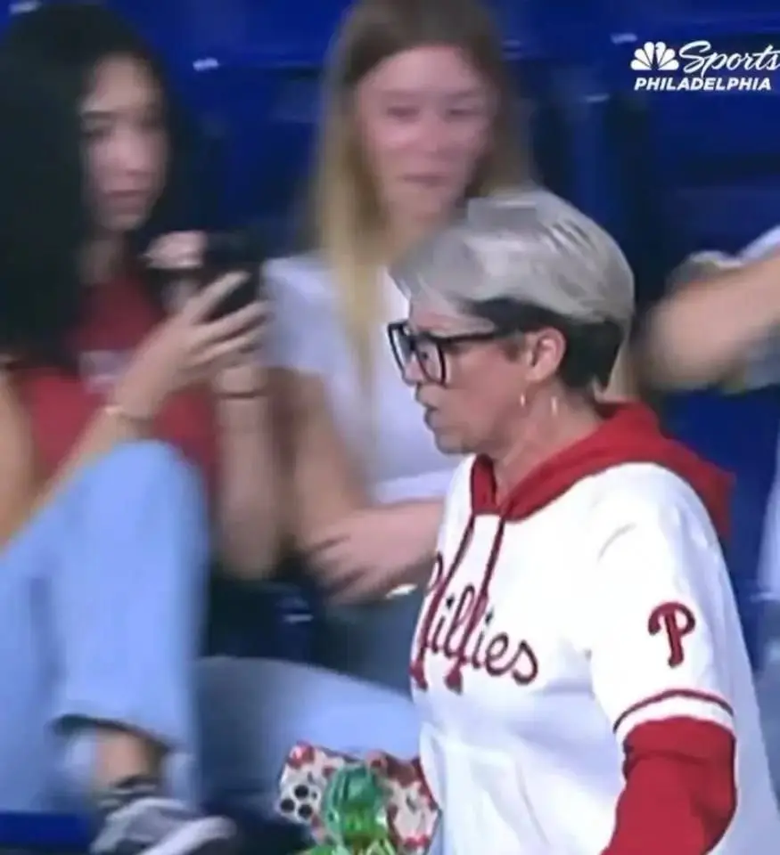 The identity of 'Phillies Karen' remains a mystery (NBC Sports Philadelphia)