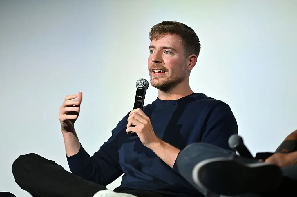 MrBeast is lining up a new venture to add to his existing catalogue of businesses (Roy Rochlin/Getty Images for Netflix)