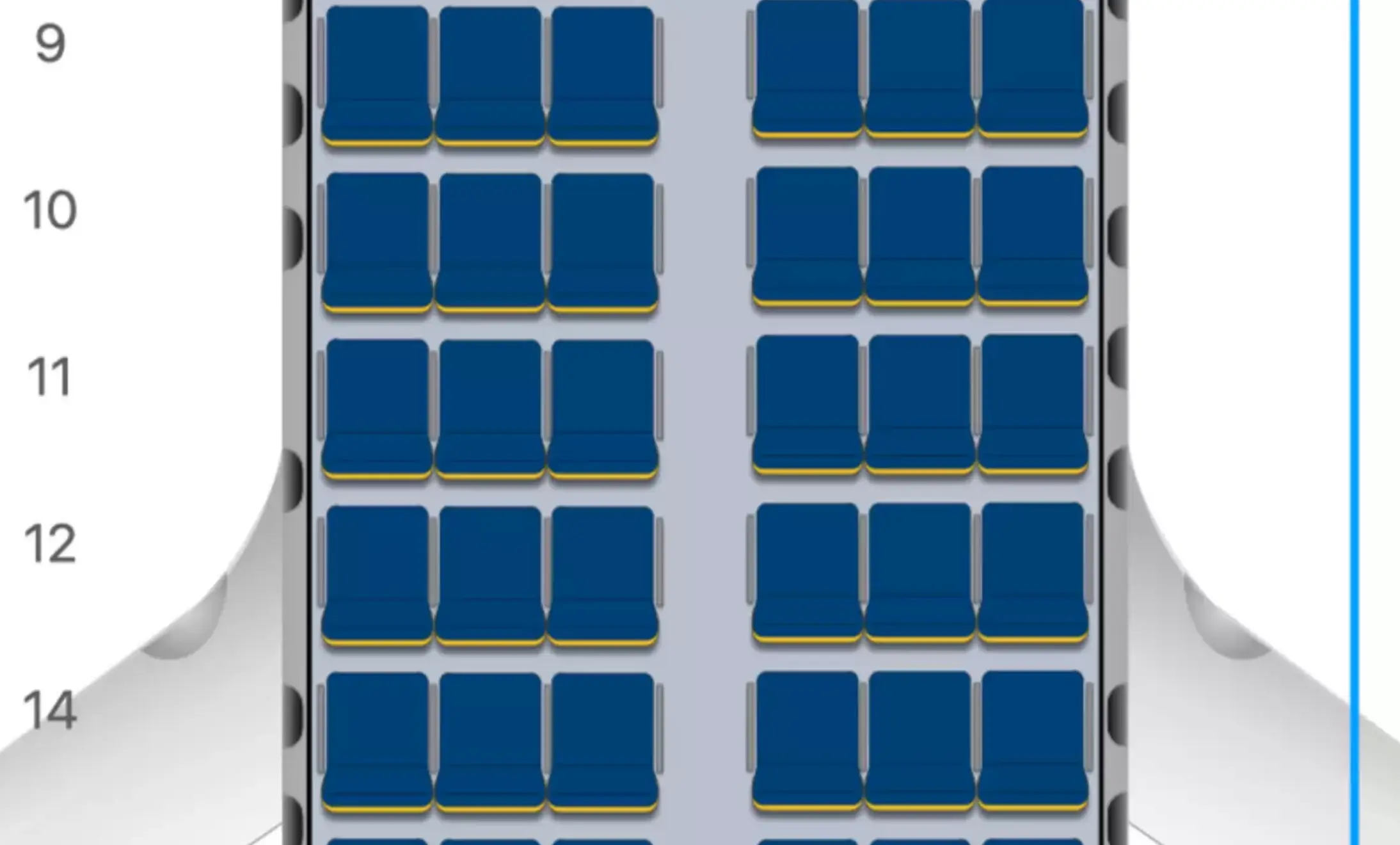 Here's the problem, basically every other 'window seat' gets at least some view of the window, but not seat 11A (AeroLOPA)