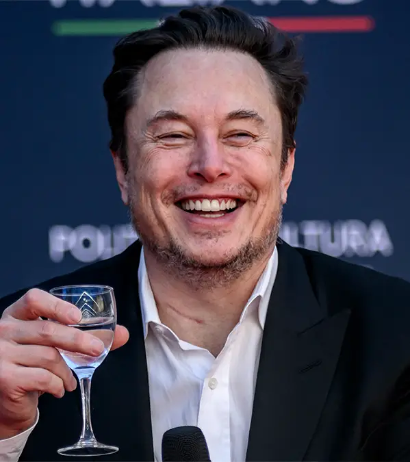 Elon Musk celebrates 2023 as the world's richest person / Antonio Masiello / Contributor/ Michael M. Santiago / Staff/ Getty Images