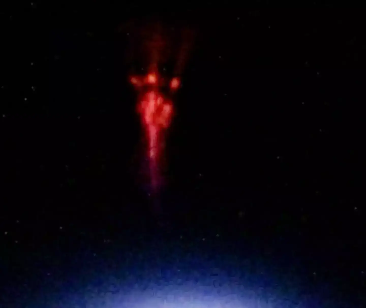 The European Space Agency previously captured a red sprite (ESA)