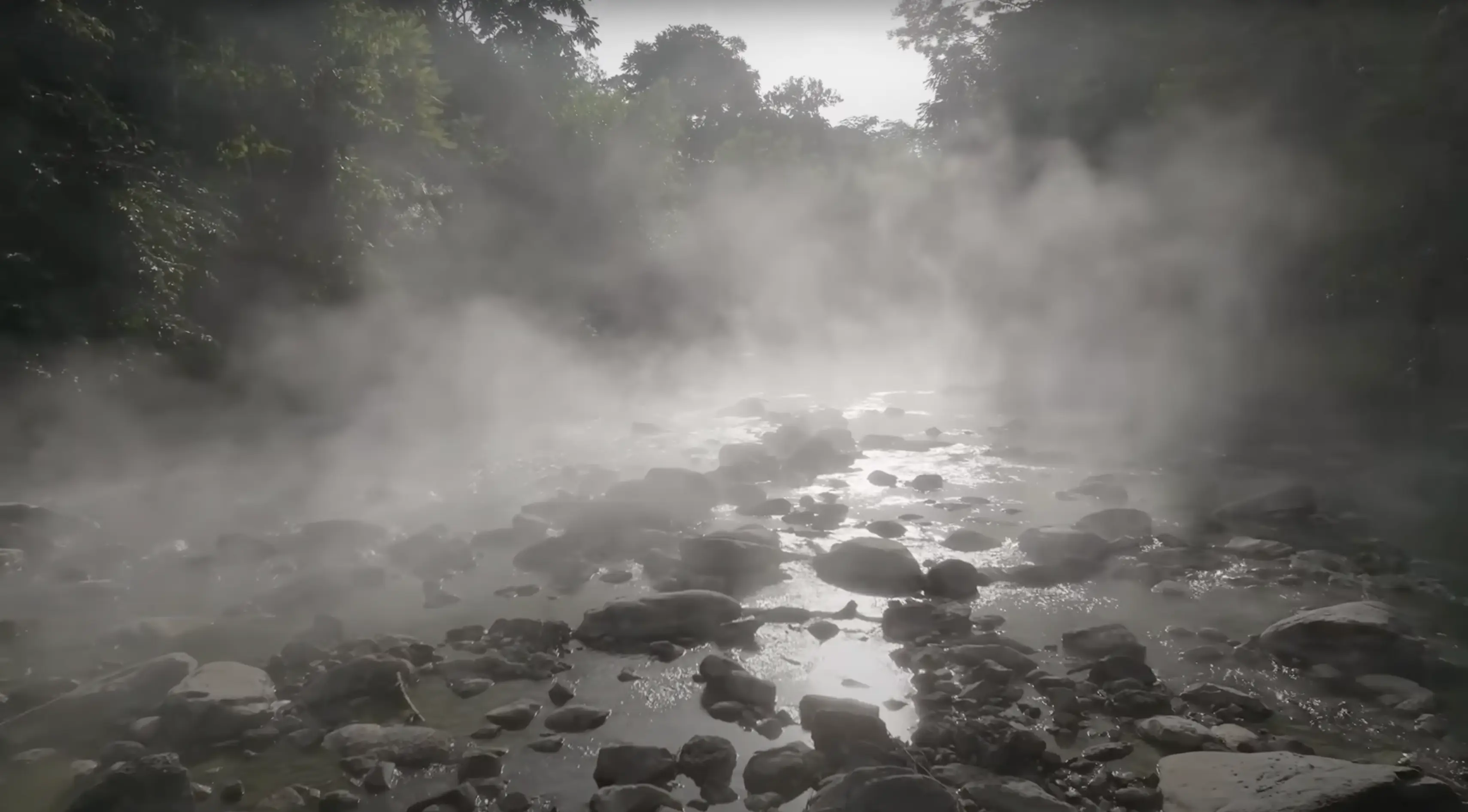 The river kills anything that falls in (YouTube/@JaySwingler)