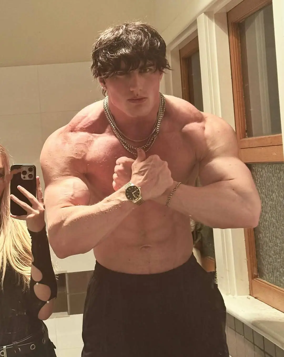 Androgenic is enjoying his new fame after the incident (Instagram / Androgenic)