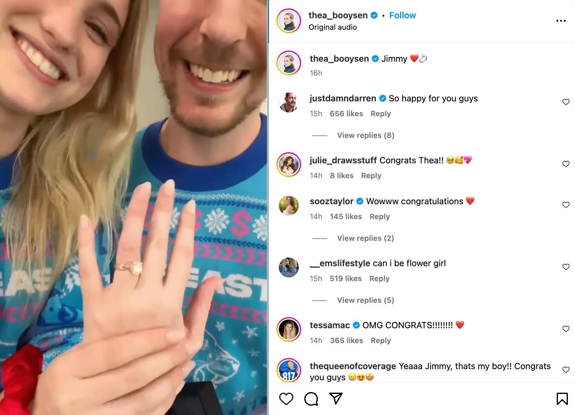 MrBeast and Thea Booysen first met each other back in 2022 (Instagram / Thea Booysen)