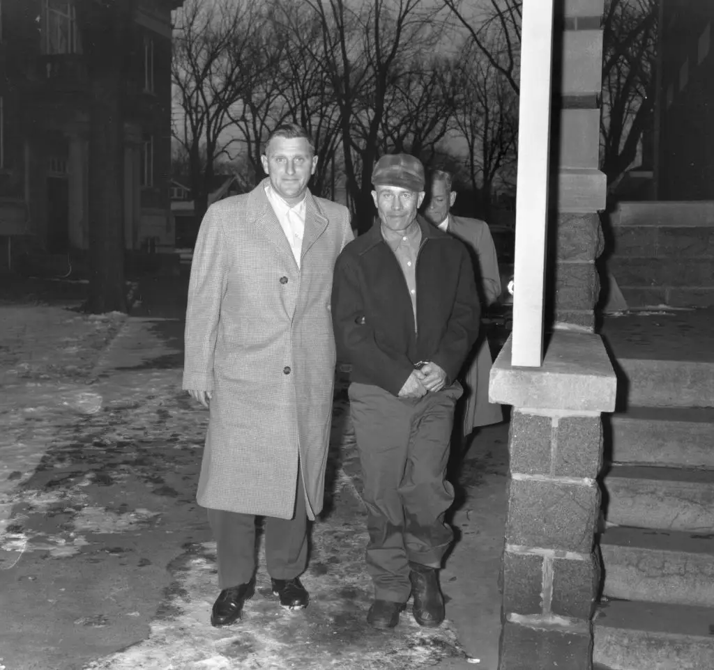 Gein was arrested for murder in 1957 (Bettmann / Contributor / Getty)