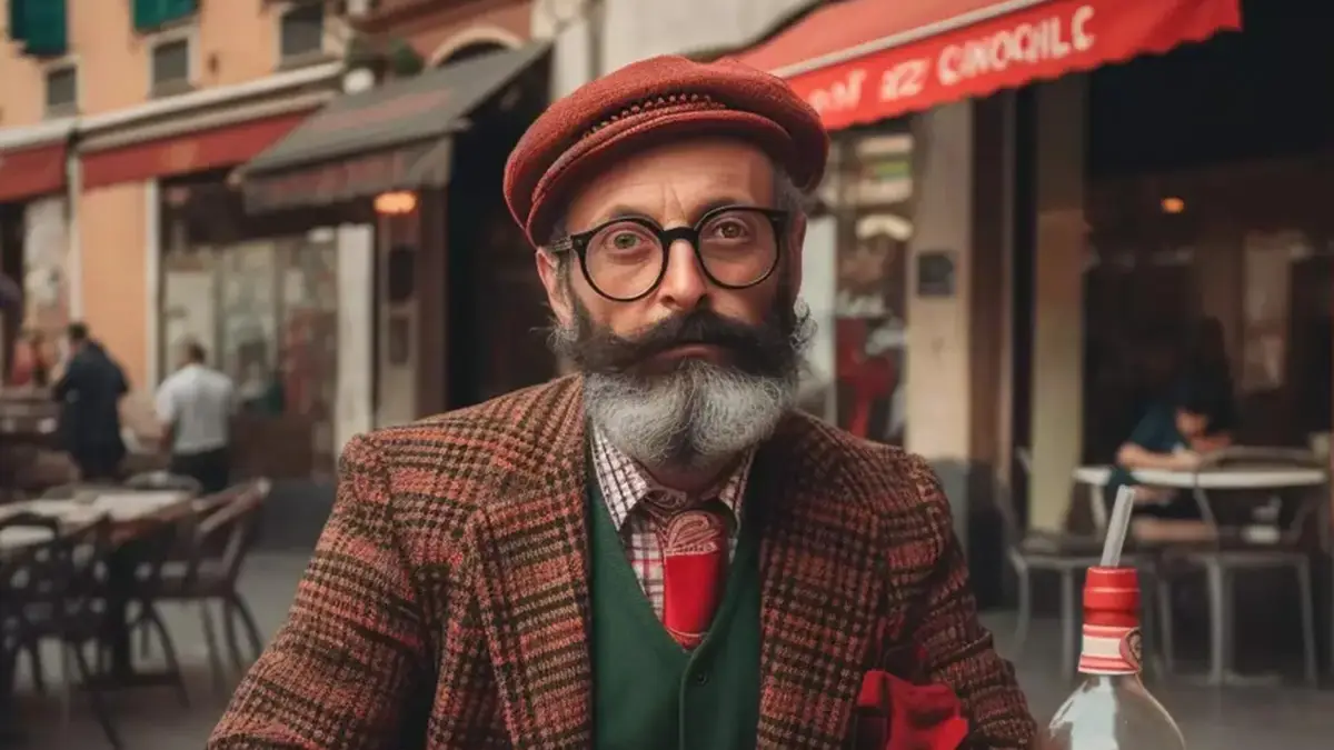 The AI visualized the Italian man with a pizza (r/midjourney/Reddit)