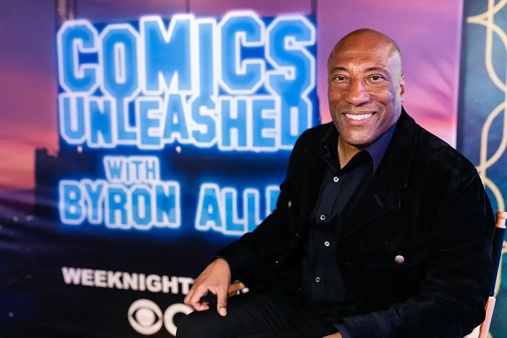 Two episodes of 'Comics Unleashed with Byron Allen' are replacing Colbert's late night slot going forward (Greg Doherty/Getty Images for Allen Media Group)