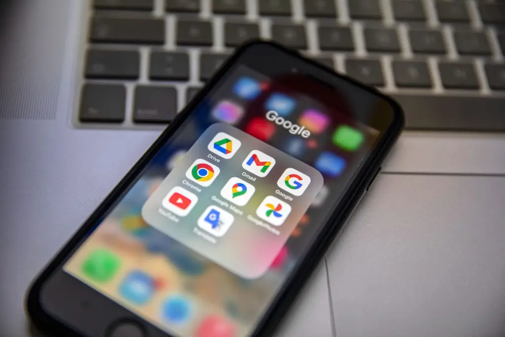 One of the culprits could be the Google app, which comes pre-installed (Onur Dogman/SOPA Images/LightRocket via Getty Images)