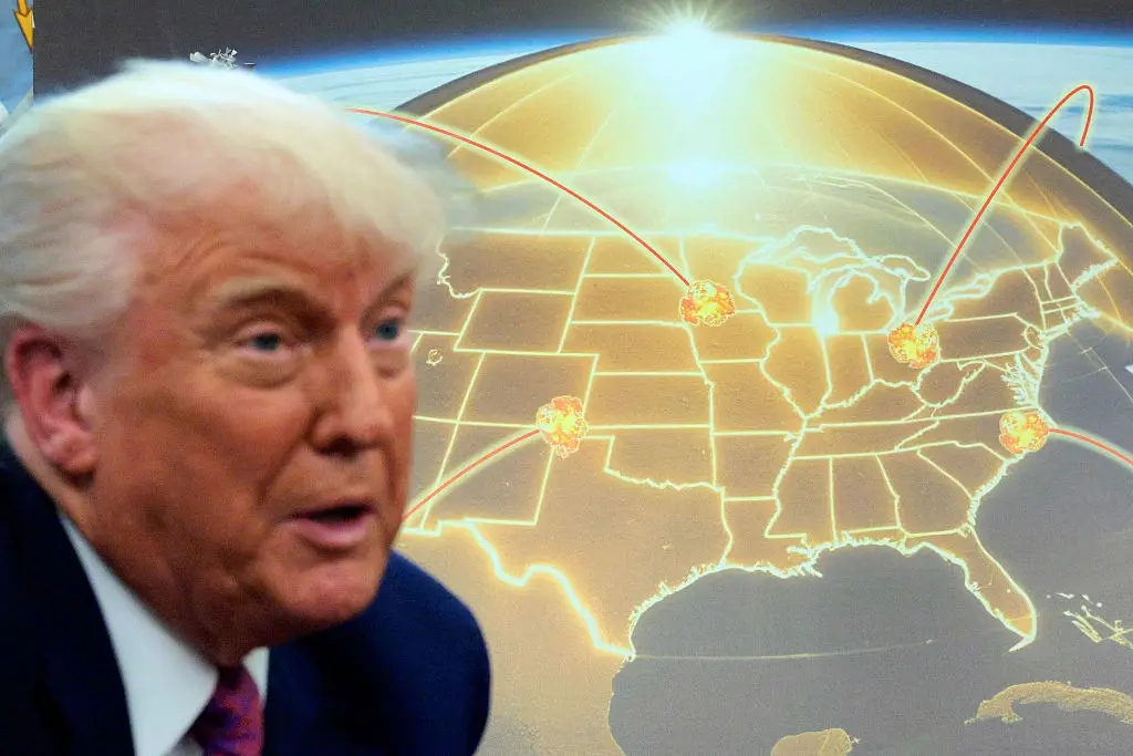 President Trump has officially revealed the 'Golden Dome' missile defense program (Chip Somodevilla/Getty Images)