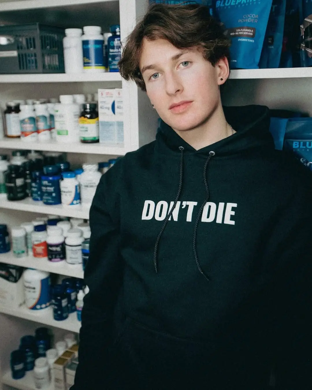 Talmage Johnson shares the 'Don't Die' mantra with his dad, which also includes tracking nighttime erections (Instagram/Talmage Johnson)