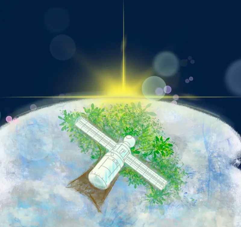 Takao Doi is one of the leading figures in the LignoSat project (KyotoU / Gakuji Tobiyama)