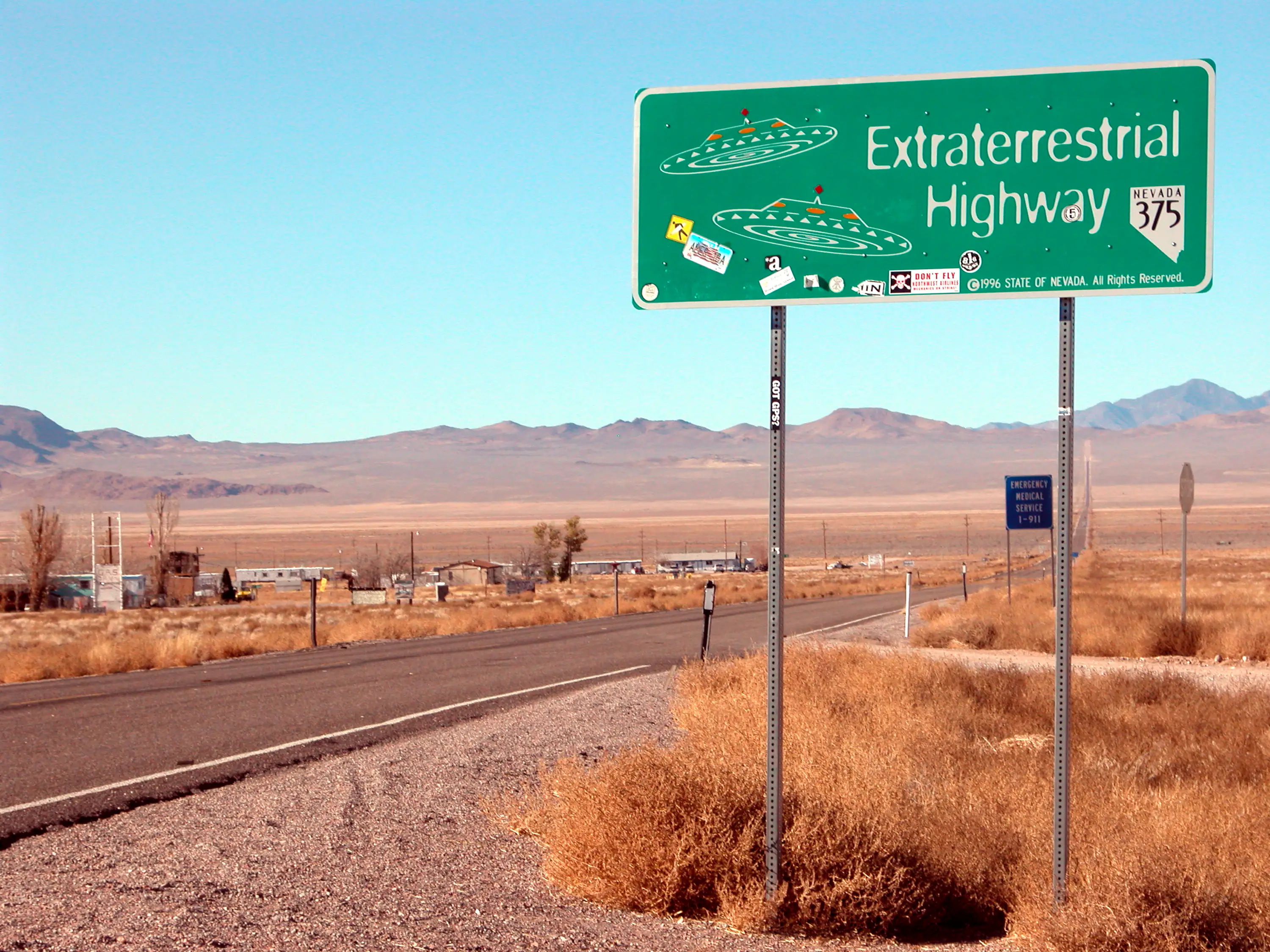 Area 51 is famed for its secrecy (MyLoupe/UIG Via Getty Images)